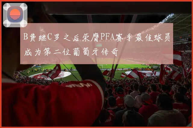 B费继C罗之后荣膺PFA赛季最佳球员成为第二位葡萄牙传奇